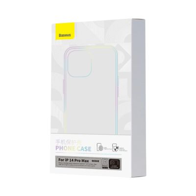 5. Baseus Corning Case etui do iPhone 14 Pro Max pancerny pokrowiec + szkło przezroczyste