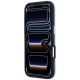5. Etui Karl Lagerfeld Grained Elongated Logo MagSafe na iPhone 17 Pro Max / 18 Pro Max - niebieskie