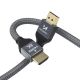 7. Wozinsky kabel HDMI 2.1 8K 60 Hz 48 Gbps / 4K 120 Hz / 2K 144 Hz 3 m srebrny (WHDMI-30)