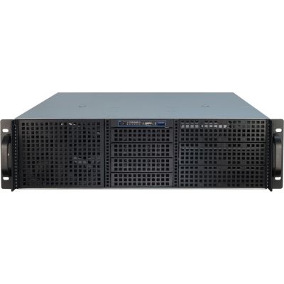 3. Inter-Tech 3U-30248 Stojak Czarny, Stal nierdzewna