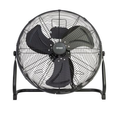 Wentylator-cyrkulator podłogowy czarny 100W