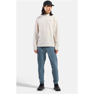 3. Bluza z półgolfem męska Odlo Mid layer 1/2 zip ESSENTIAL THERMAL beżowa