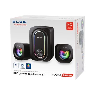 2. BLOW GŁOŚNIKI KOMPUTEROWE 2.1 GAMINGOWE Z SUBWOOFEREM
