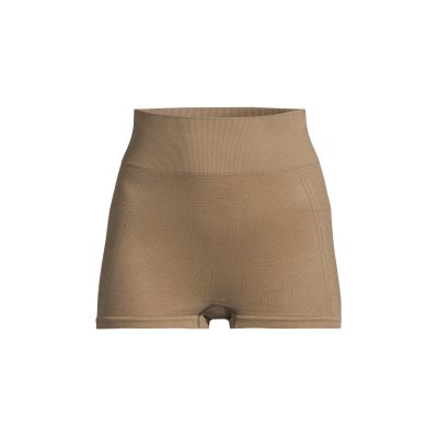 2. Legginsy treningowe damskie CASALL Shiny Seamless Rib Hotpants kolor zielony