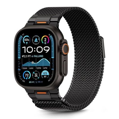 Bransoleta Tech-Protect Milano Vanguard na Apple Watch (44 / 45 / 46 / 49 mm) - czarna
