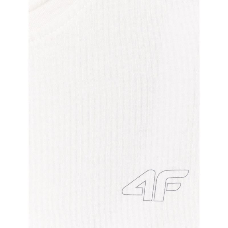 14. T-shirt regular gładki (ZESTAW 2 szt.) dziecięcy 4F 4FJRAW25TTSHU3157-91S
