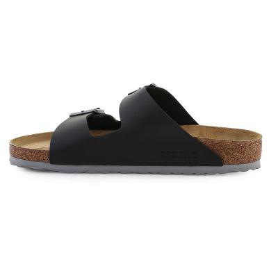 3. Birkenstock Arizona 1032018 Black/Light Gray