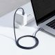 10. Kabel Baseus CAJY000601 USB-C - USB-C PD 100W 5A 480Mb/s 1,2m - czarny