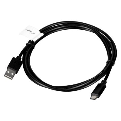 Kabel Lanberg QC 3.0 CA-USBO-20CU-0018-BK (USB 2.0 typu A - USB typu C ; 1,8m; kolor czarny)