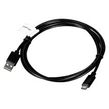Kabel Lanberg QC 3.0 CA-USBO-20CU-0018-BK (USB 2.0 typu A - USB typu C ; 1,8m; kolor czarny)