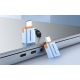 2. Adapter OTG USB 3.1 Vention USB-C do USB-A ze smyczą  stop aluminium
