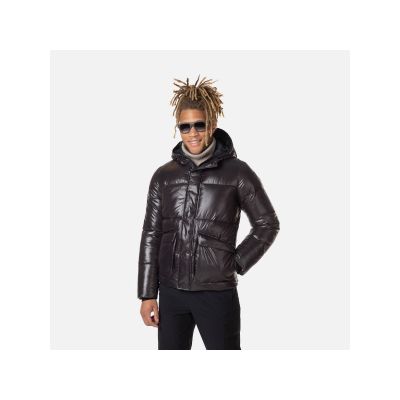 Kurtka Rossignol Shiny Hoodie Parka Jkt czarny