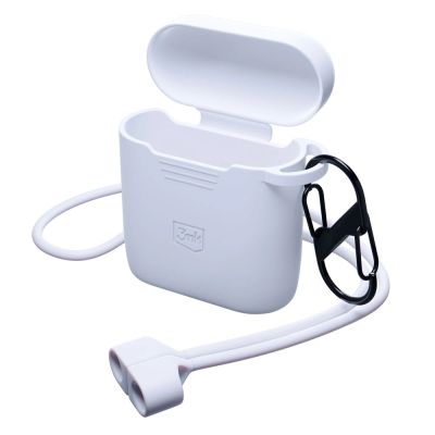 6. Etui 3mk Silicon AirPods Case na AirPods 2 - białe