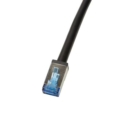 2. Logilink Outdoor PE Patchkabel CAT.6A S/FTP, schwarz, 50,0m