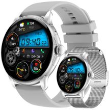 Smartwatch Damski Rubicon RNCF35 SILVER Bransoleta + Pasek