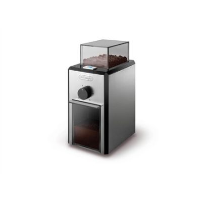 3. Młynek do kawy DeLonghi KG 89 (110W; żarnowy; kolor czarny)