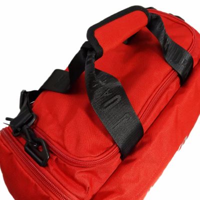 6. Torba sportowa czerwona 36L Air Jordan Jam Velocity Duffle  - SM0920-R78