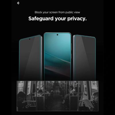 13. Szkło prywatyzujące Spigen Glas.Tr Ez Fit Pro HD 2-pack na Samsung Galaxy S26+