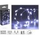 16. LAMPKI DRUCIKI NA BATERIE GIRLANDA 40 LED ZIMNY BIAŁY