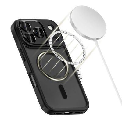 3. Etui Tech-Protect MagCam MagSafe na iPhone 17 Pro Max - czarny mat