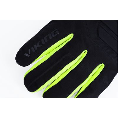 2. Rękawiczki GORE TEX Viking Whistler GTX Multifunction - black/neon yellow rozmiar: 8