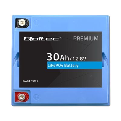 7. Akumulator LiFePO4 Litowo-Żelazowo-Fosforanowy 12.8V 30Ah 384Wh BMS
