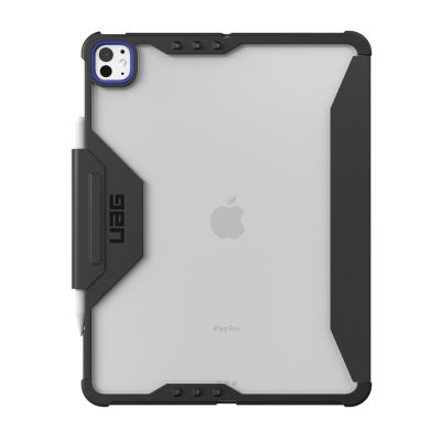 4. UAG Plyo LT - obudowa ochronna z uchwytem do Apple Pencil do iPad Pro 13" M4 (2024) / M5 (2025) (black-ice)