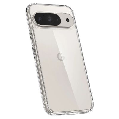 13. Etui Spigen Ultra Hybrid na Google Pixel 9 / 9 Pro - przezroczyste