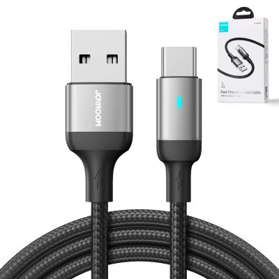 9. Kabel Joyroom Extraordinary Series A10 USB-A / USB-C 3A 1.2 m - czarny