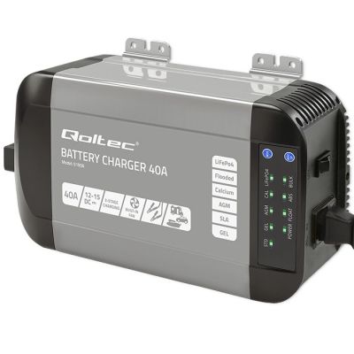 6. Inteligentna profesjonalna ładowarka Monolith do akumulatorów LiFePO4 AGM GEL SLA 40A 12V