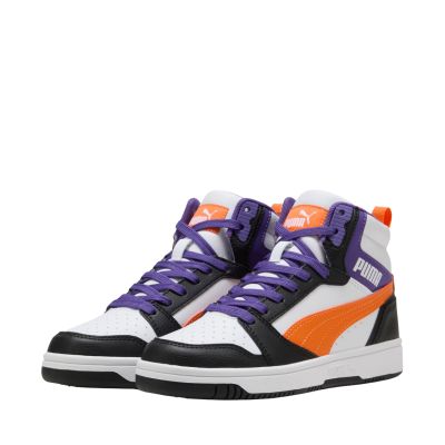 8. Buty Puma Rebound V6 Mid Jr 393831 34