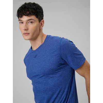 4. T-shirt treningowy z wykończeniem szybkoschnącym męski 4F 4FWSS26TFTSM1786-36M