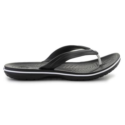 7. Klapki Crocs Crocband Flip Black U 11033-001