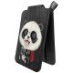 2. Portfel Magnetyczny Nimmy New Big-Eye Cute Pets 2.0 Panda ze stojakiem na telefon - czarny