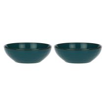 Zestaw 2 misek do sałatek Concerto Ottanio - Niebiesko-zielony, 26 cm