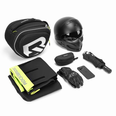 2. Torba motocyklowa Rockbros A40-1 na bak motocyklowy 12l - czarna
