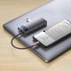 21. Baseus Metal Gleam Series stacja dokująca HUB 7 w 1 USB Typ C - 1 x HDMI / 1 x VGA / 3 x USB 3.2 Gen. 1 / 1 x Power Delivery / 1 x RJ-45 Ethernet szary (WKWG040013)