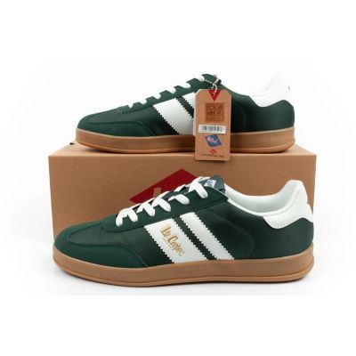 10. Lee Cooper buty sportowe sneakersy męskie modne wygodne wytrzymałe zielone
