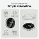 6. Szkło hartowane Tech-Protect Easy Set+ 2-Pack na Samsung Galaxy Watch Ultra 47 mm