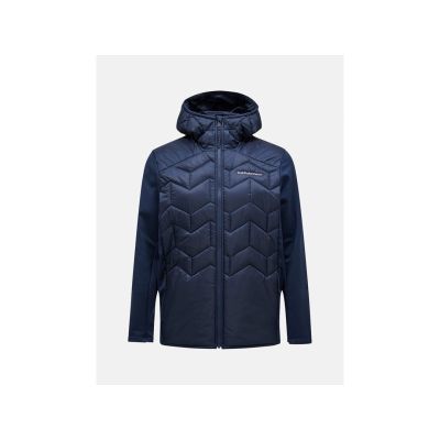 Kurtka hybrydowa Peak Performance Elevate Liner Hybrid Hood - blue shadow