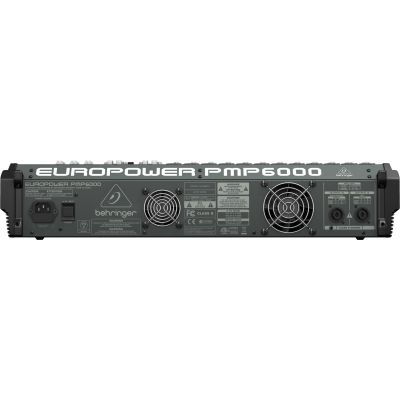 2. Behringer PMP6000 mikser audio 20 kan. 10 - 200000 Hz Czarny