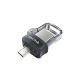 Pendrive SanDisk Ultra Dual Drive M3.0 SDDD3-032G-G46 (32GB; microUSB, USB 3.0; kolor szary)