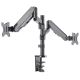 12. MANHATTAN RAMIĘ BIURKOWE 2X TV LED/LCD 17-32 CALE