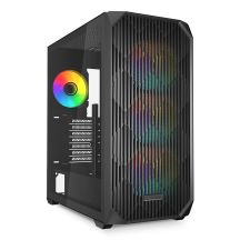 Obudowa komputerowa Sharkoon AK3 RGB Czarne Szkło Hartowane