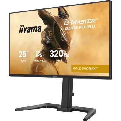 56. iiyama G-MASTER GB2591HSU-B1 monitor komputerowy 62,2 cm (24.5") 1920 x 1080 px Full HD LED Czarny