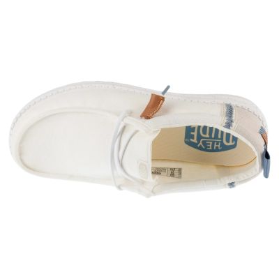 3. Hey Dude Wally Summer Linen 43086-1SO Białe 41