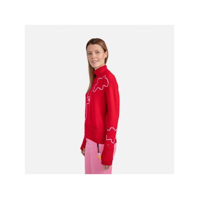 9. Sweter Rossignol W Jcc Roll Neck czerwony