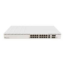 Switch Mikrotik CRS320-8P-8B-4S+RM 21p PoE (PoE+: 8; PoE++: 8; ) 600/963W Managed Gigabit/10G
