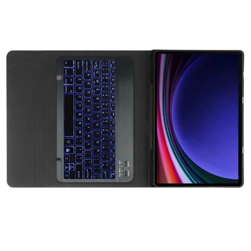 8. Etui Tech-Protect SC Pen + Keyboard z klawiaturą na Samsung Galaxy Tab S9 FE+ 12.4" X610 / X616B - czarne