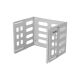2. LANBERG UCHWYT ŚCIENNY RACK 19' 8U 497X400/240 SZARY